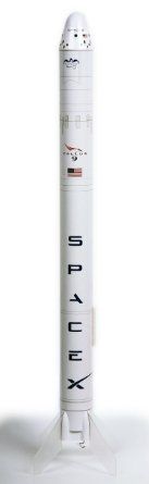 The SpaceX Falcon 9 Model Rocket
