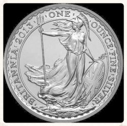 2013 Silver Britannia Bullion Coin