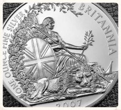 2007 Silver Britannia Coin Bullion