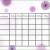 Purple swirls goals chart. Purple swirls goals chart.