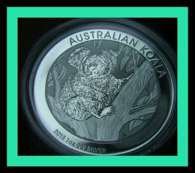 2013 Australia Silver Koala Coin by Perth Mint