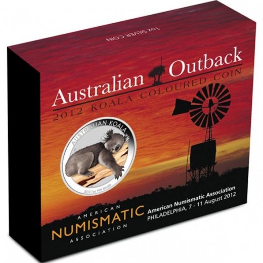 ANA Silver Koala Coin Show Packaging