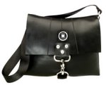 ENGLISH RETREADS The Coupe Repurposed & Recyled Tire Tube Shoulder Handbag Proudly made in the USA...of completely recycled and repurposed tire tubes. A fashionable new addition to our Clothes And Things product line...this cool Coupe shoulder handba