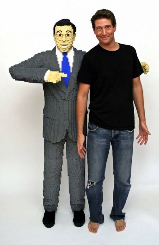 Mr. sawaya &amp; Lego Mr. Colbert