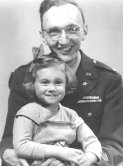 Paul Linebarger and daughter