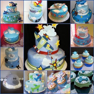 Airplane Baby Shower Cake Pics