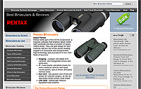 Pentax Page on the Best Binoculars and Binocular Reviews website