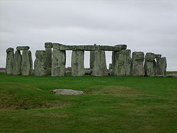 Stonehenge Made of blue stones from the Presceli Hills in Wales
