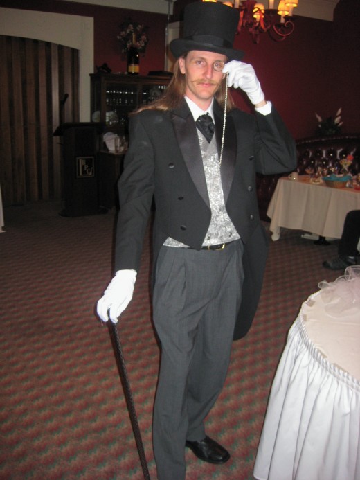 The "refined gentleman" look (or something).  Aim for this after applying wax.