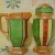 Lustreware Art Deco Berry Sugar Shaker Set Lustreware Art Deco Berry Sugar Shaker Set