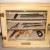 Rare 1900 Wood And Glass Barber Sterilizer Cabinet Rare 1900 Wood And Glass Barber Sterilizer Cabinet