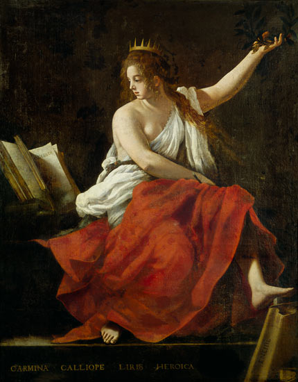 Calliope, the Greek Muse of Epic Poetry