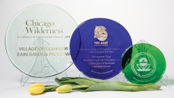 ReAwards are made from 100% recycled glass