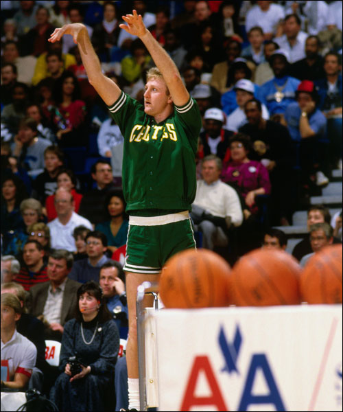 Larry Bird Was The First Winner Of The Three Point Shootout in 1986