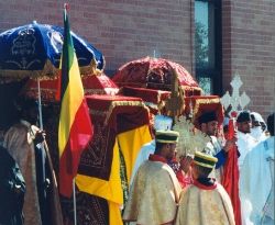 Ethiopian Orthodox procession