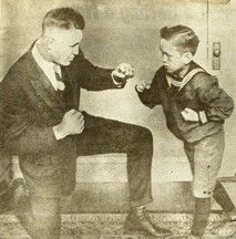 Billy with his son - Billy Miske Jr.