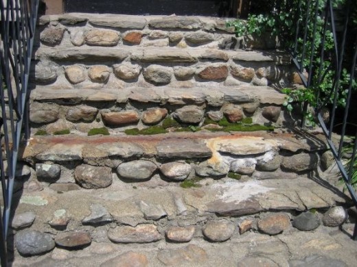 Pattern in Some Old Steps copyright:njg