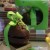 A typical Easter Gift: bigger hollow chocolate egg, filled with smaller chocolate eggs or pralines. A typical Easter Gift: bigger hollow chocolate egg, filled with smaller chocolate eggs or pralines.