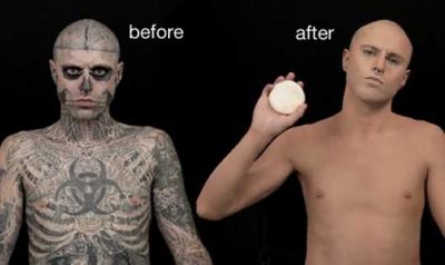 Rico Genest also known as Zombie Boy