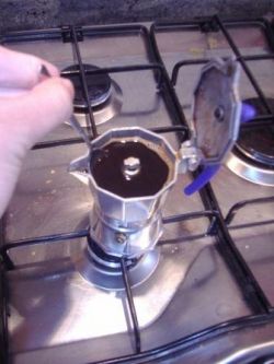 stir coffee