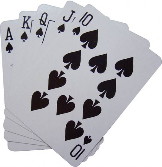 A royal flush is the highest hand in poker!