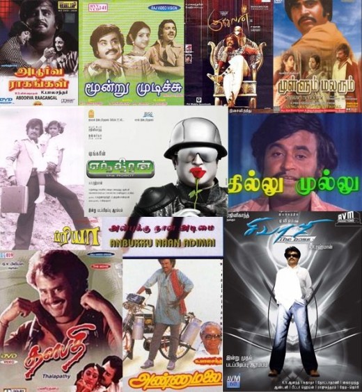 Rajinikanth All Movie List In Tamil Download SuperStar Rajinikanth - Movie list, Wallpapers, Awards, Photos | HubPages