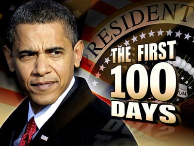 President Obama's First 100 Days Have Been Busy.