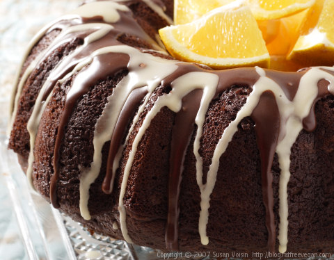 Dark Chocolate Orange Cake