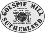 The logo of the Golspie Mill