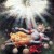 "Maha Vishnu at the time of creation" Copyright BBTBeautiful creation story, showing Vishnu creating the universes by his breathing alone. Above, Krishna reigns supreme over even Vishnu.