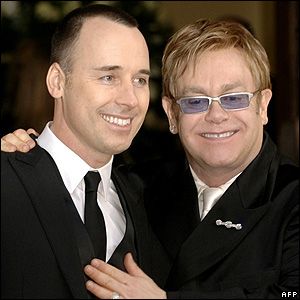 Elton John Wedding