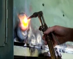 Heat Shrinking Sheet Metal With Torch