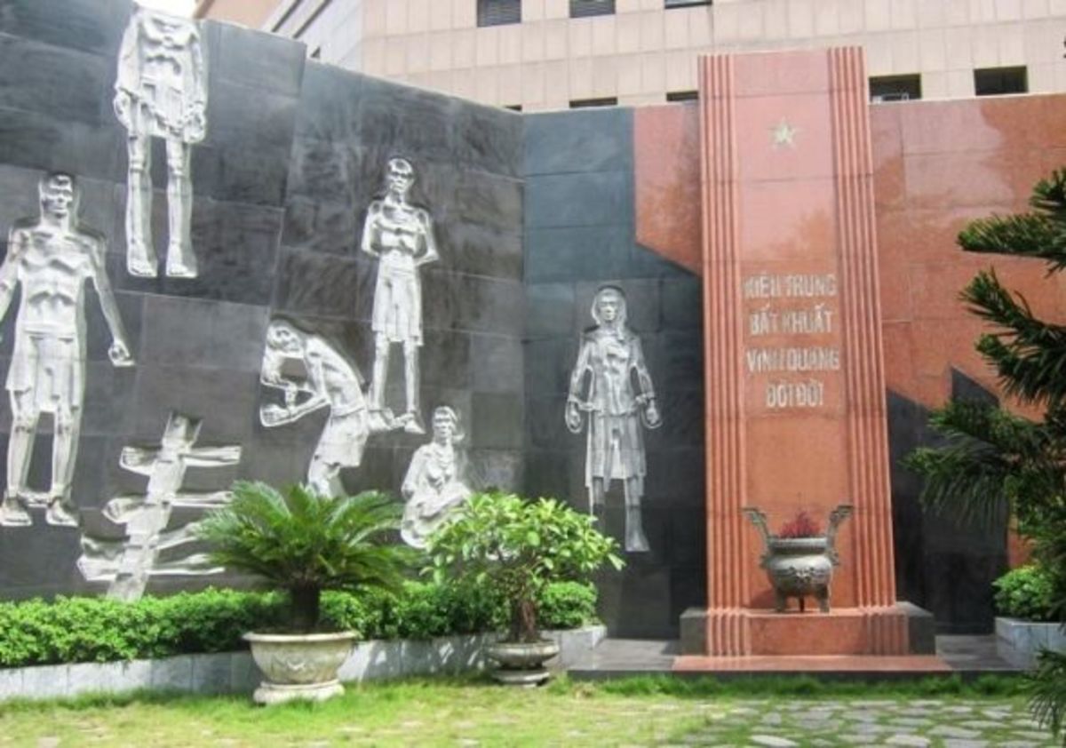 The Memorial Inside Hoa Lo
