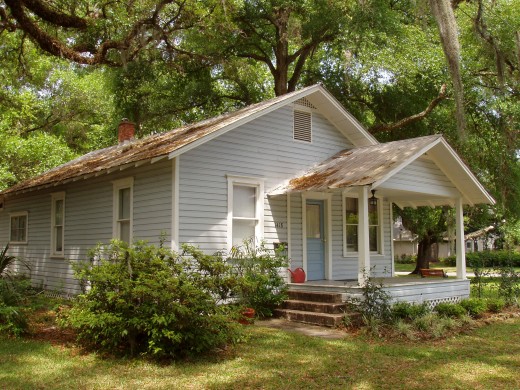 House In Florida Where Kerourac Lived With His Mother And Wrote His Later Works.