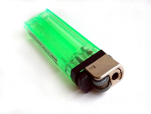 Lighters are dangerous toys.