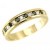 0.60ct Mens Fancy-Black and White Diamond Wedding Band Ring 14k Yellow Gold