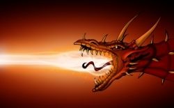 Dragon Fire is like passion in people. Dragons, like people, seek spiritual growth and spiritual enlightenment too, but they do it with passion