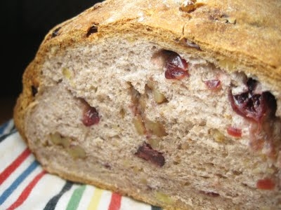Cranberry Walnut Bread Recipe Directions