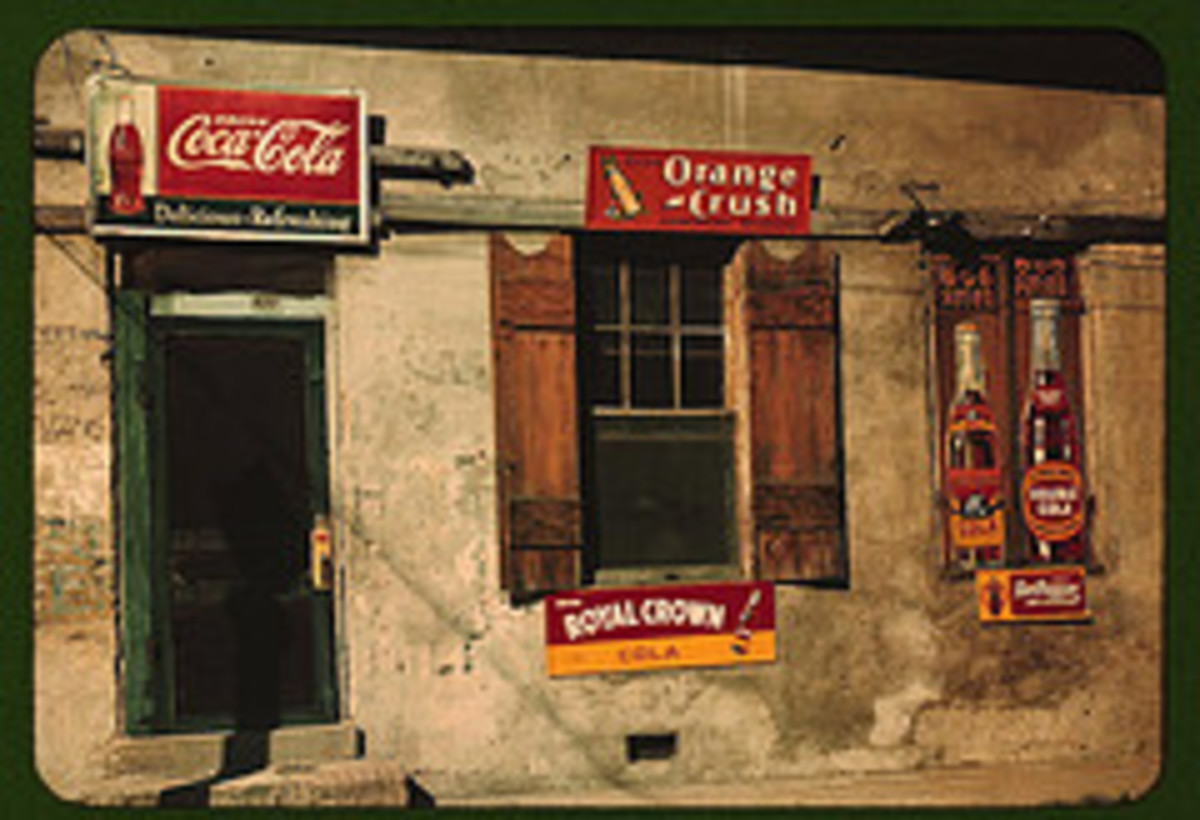 1940-- Grocery Store-- Natchez Mississippi.  [Library of Congress-- Public Domain image.]