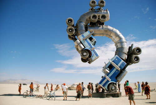 The Burning Man Is An Art Festival Celebrated For It Inclusion Of Interesting Artwork