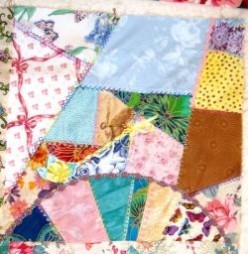Crazy quilting: it's freedom!