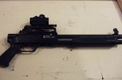Replica FN Tactical Police Shotgun with Holographic Scope