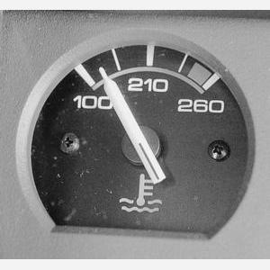 What To Do If Your Car Overheats Axleaddict This Is What A Typical Car Temperature Gauge Looks Like