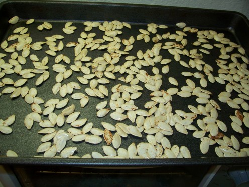 Baked Pumpkin Seeds