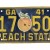 1941 - Georgia:
First reflective general issue plate and first plate to use decals 1941 - Georgia:First reflective general issue plate and first plate to use decals