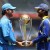 Two captains holding the cup...! Two captains holding the cup...!
