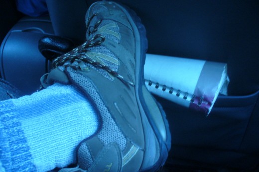 My wonderful, waterproof shoes