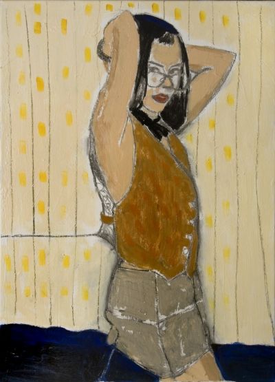 "Girl With Yellow" by Karina Sala