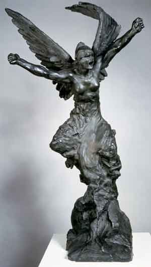 Auguste Rodin, "Spirit of War"