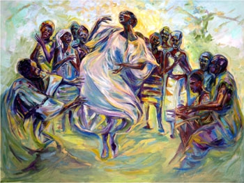 "Spirit Dance" by Kathy Ostman-Magnusen